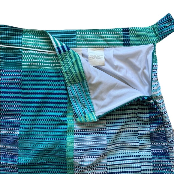 Women's EP Aline Golf Shirts Shorts Blue Green Casual Wear Athleisure Size 6 - Picture 4 of 6